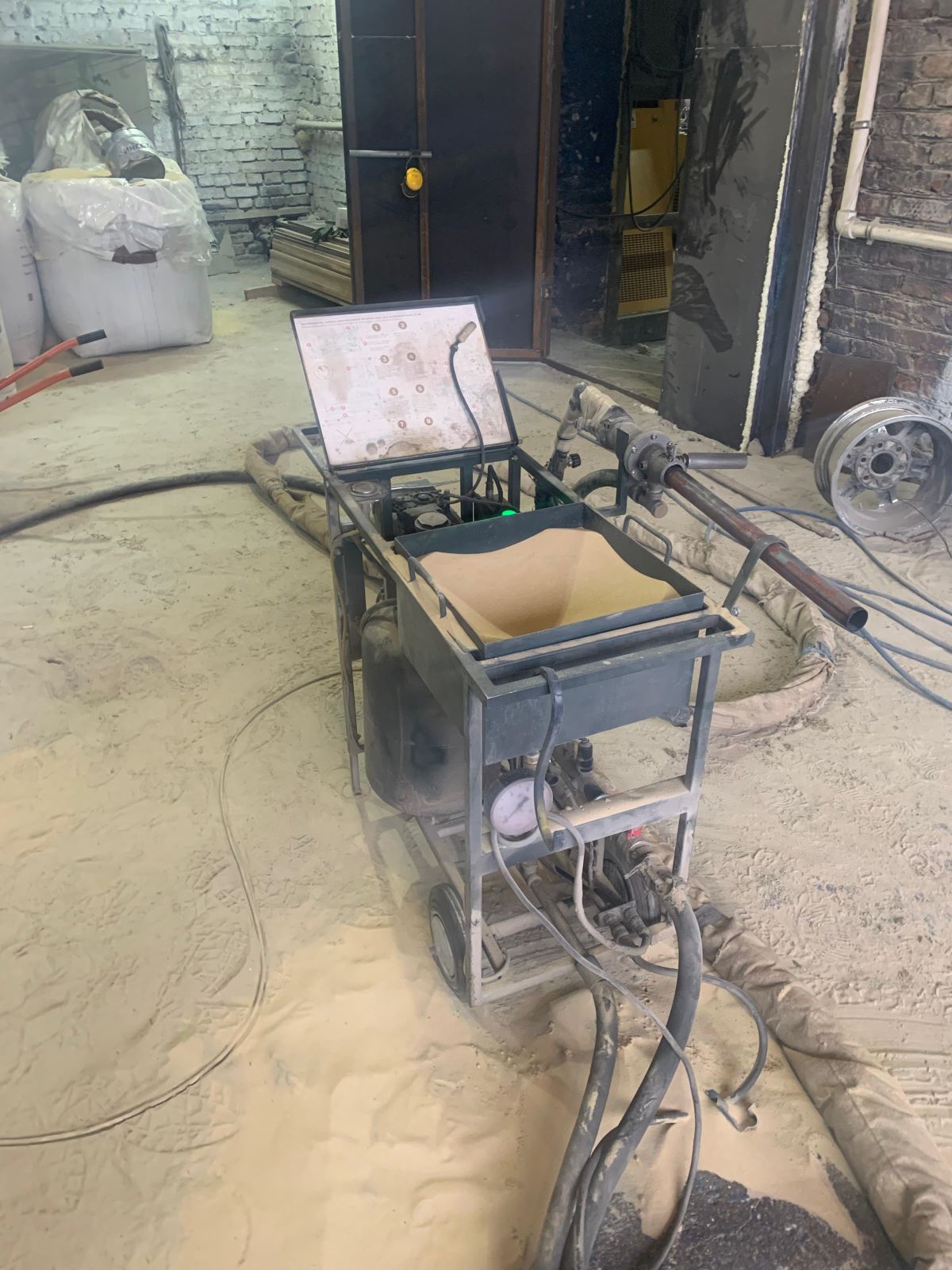 Пескоструйная обработка