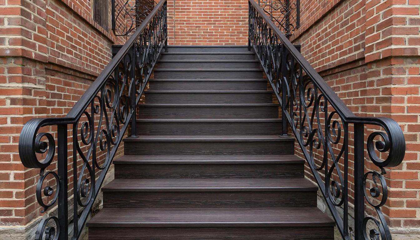 Металлическая лестница